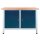 ADB Werkbank lichtgrau, anthrazitgrau 120,0 x 60,0 x 84,0 cm