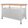 ADB Werkbank lichtgrau, anthrazitgrau 120,0 x 60,0 x 84,0 cm