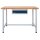 ADB Werkbank lichtgrau, anthrazitgrau 1 Schublade 120,0 x 60,0 x 84,0 cm