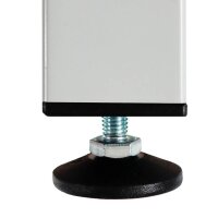 ADB Werkbank lichtgrau, anthrazitgrau 4 Schubladen 170,0 x 60,0 x 84,0 cm