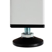 ADB Werkbank lichtgrau, anthrazitgrau 4 Schubladen 170,0 x 60,0 x 84,0 cm