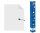Legamaster Flipchart-Folie Magic-Chart Clearboard blanko 60,0 x 80,0 cm, 1 Blatt