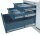 ADB Werkbank lichtgrau, anthrazitgrau 6 Schubladen 130,0 x 60,0 x 82,7 cm