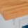 ADB Werkbank lichtgrau, anthrazitgrau 6 Schubladen 130,0 x 60,0 x 82,7 cm