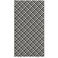 PAPERFLOW Trennwand easyScreen Black & White, 60597 bunt 94,0 x 173,4 cm, 1 St.