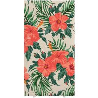 PAPERFLOW Trennwand easyScreen Garden Factory, 60181 bunt 94,0 x 173,4 cm, 1 St.