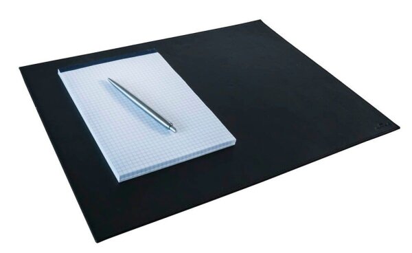 DURABLE Schreibtischunterlage schwarz Leder 42,0 x 30,0 cm, 1 St.