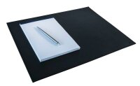 DURABLE Schreibtischunterlage schwarz Leder 42,0 x 30,0...