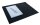 DURABLE Schreibtischunterlage schwarz Leder 42,0 x 30,0 cm, 1 St.