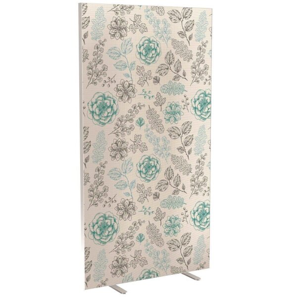 PAPERFLOW Trennwand easyScreen Garden Factory, 60197 bunt 94,0 x 173,4 cm, 1 St.