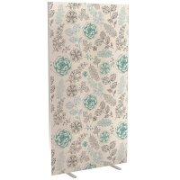 PAPERFLOW Trennwand easyScreen Garden Factory, 60197 bunt 94,0 x 173,4 cm, 1 St.