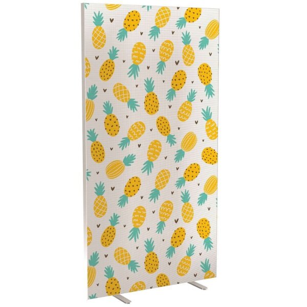 PAPERFLOW Trennwand easyScreen Tropical, 60725 bunt 94,0 x 173,4 cm, 1 St.