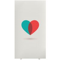 PAPERFLOW Trennwand easyScreen Business, 62167 bunt 94,0 x 173,4 cm, 1 St.