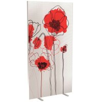 PAPERFLOW Trennwand easyScreen Garden Factory, 61147 bunt...