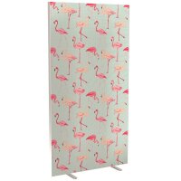 PAPERFLOW Trennwand easyScreen Tropical, 60709 bunt 94,0...