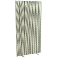 PAPERFLOW Trennwand easyScreen Tropical, 60629 bunt 94,0...