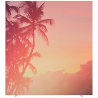 PAPERFLOW Trennwand easyScreen Tropical, 61289 bunt 160,0...