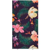 PAPERFLOW Trennwand easyScreen Tropical, 60677 bunt 94,0...