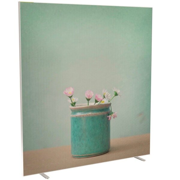 PAPERFLOW Trennwand easyScreen Garden Factory, 61101 bunt 160,0 x 173,4 cm, 1 St.