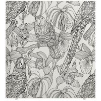 PAPERFLOW Trennwand easyScreen Tropical, 62463 bunt 160,0...