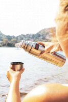 THERMOS® Isolierflasche TC Light & Compact silber 1,0 l, 1 St.