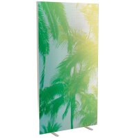 PAPERFLOW Trennwand easyScreen Tropical, 61275 bunt 94,0...