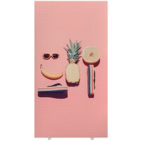 PAPERFLOW Trennwand easyScreen Tropical, 61323 bunt 94,0 x 173,4 cm, 1 St.