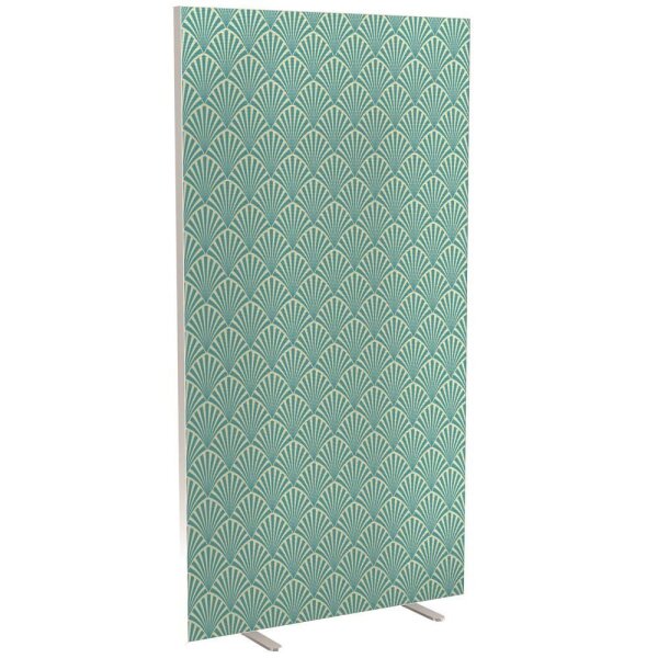 PAPERFLOW Trennwand easyScreen Tropical, 60741 bunt 94,0 x 173,4 cm, 1 St.