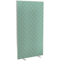 PAPERFLOW Trennwand easyScreen Tropical, 60741 bunt 94,0...