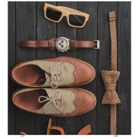 PAPERFLOW Trennwand easyScreen Classic Chic, 61455 bunt...