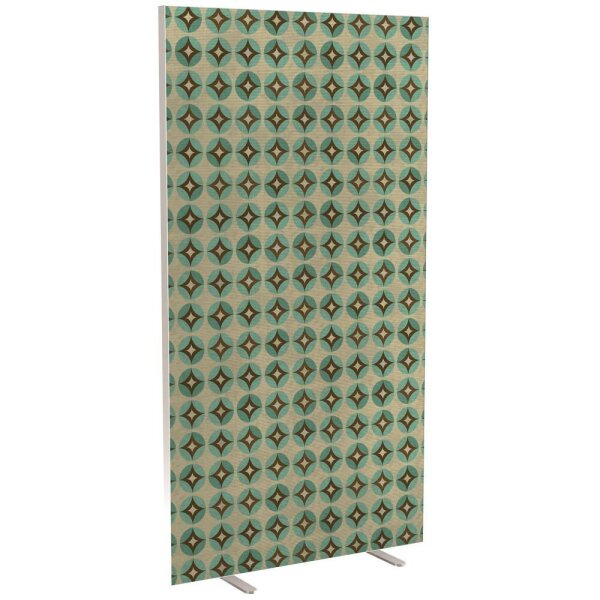 PAPERFLOW Trennwand easyScreen Vintage, 60885 bunt 94,0 x 173,4 cm, 1 St.