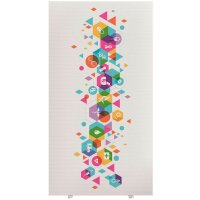 PAPERFLOW Trennwand easyScreen Business, 62135 bunt 94,0...