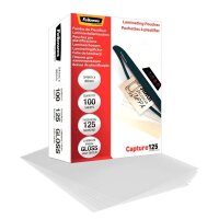 Fellowes Laminierfolien Capture125 glänzend für...