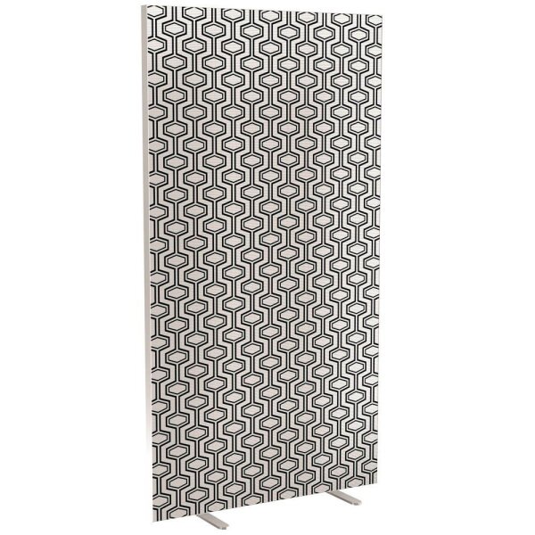 PAPERFLOW Trennwand easyScreen Vintage, 60901 bunt 94,0 x 173,4 cm, 1 St.
