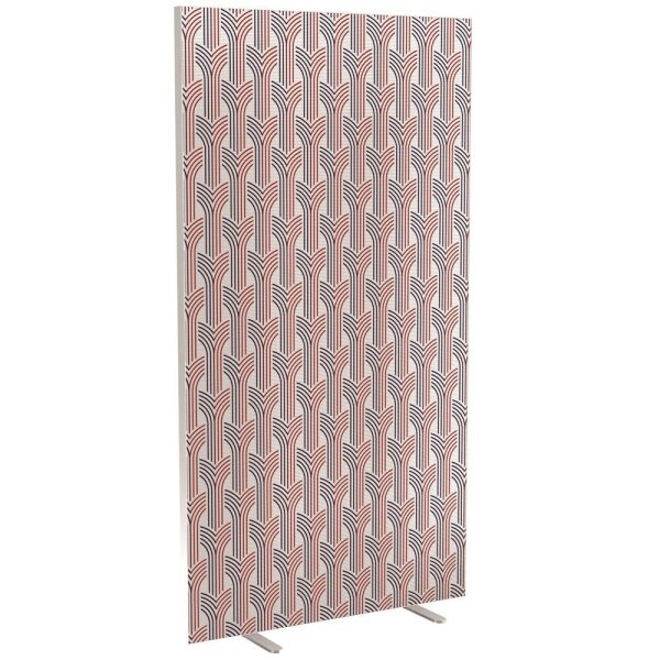 PAPERFLOW Trennwand easyScreen Vintage, 60981 bunt 94,0 x 173,4 cm, 1 St.