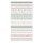 PAPERFLOW Trennwand easyScreen Colour, 61653 bunt 94,0 x 173,4 cm, 1 St.