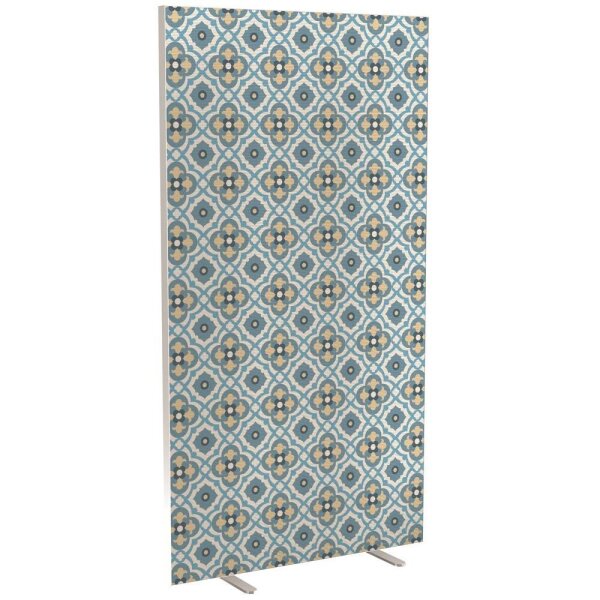 PAPERFLOW Trennwand easyScreen Vintage, 60821 bunt 94,0 x 173,4 cm, 1 St.