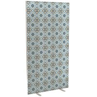PAPERFLOW Trennwand easyScreen Vintage, 60821 bunt 94,0 x 173,4 cm, 1 St.