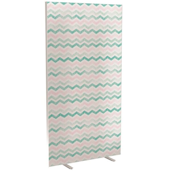 PAPERFLOW Trennwand easyScreen Colour, 62836 bunt 94,0 x 173,4 cm, 1 St.