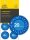AVERY Zweckform Prüfplaketten 7903 blau 30,0 x 30,0 mm, 10 Blatt