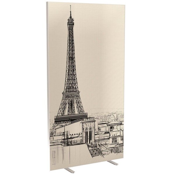 PAPERFLOW Trennwand easyScreen Business, 62119 bunt 94,0 x 173,4 cm, 1 St.