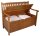 Garden Pleasure Gartenbank Houston 985040 braun Holz 107,0 cm