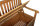 Garden Pleasure Gartenbank Houston 985040 braun Holz 107,0 cm