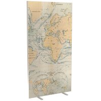 PAPERFLOW Trennwand easyScreen Vintage, 61337 bunt 94,0 x...