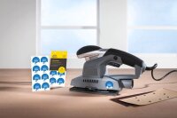AVERY Zweckform Prüfplaketten 7906 blau 30,0 x 30,0 mm, 10 Blatt