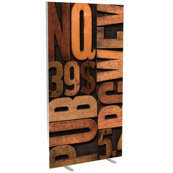 PAPERFLOW Trennwand easyScreen Industrial, 61195 bunt 94,0 x 173,4 cm, 1 St.