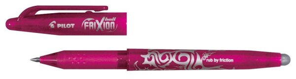 PILOT FRIXION ball Tintenroller 0,35 mm, Schreibfarbe: pink, 1 St.