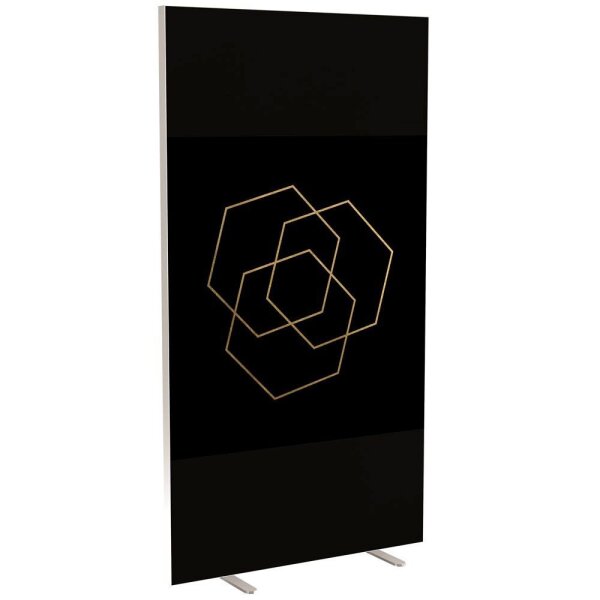 PAPERFLOW Trennwand easyScreen Classic Chic, 61409 bunt 94,0 x 173,4 cm, 1 St.