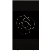 PAPERFLOW Trennwand easyScreen Classic Chic, 61409 bunt 94,0 x 173,4 cm, 1 St.