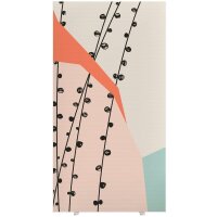 PAPERFLOW Trennwand easyScreen Colour, 61055 bunt 94,0 x...